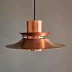 Ophangklaar Vintage Deens design massief koper Lamp Vitrika, Huis en Inrichting, Lampen | Hanglampen, Ophalen of Verzenden, Zo goed als nieuw