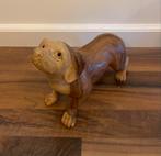 Handgemaakte houten teckel +/- 30cm lang +/- 20cm breed, Ophalen of Verzenden