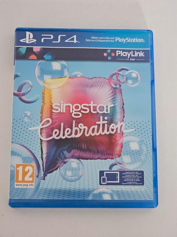 PS4 Singstar Celebration - Goede Staat, Spelcomputers en Games, Games | Sony PlayStation 4, Zo goed als nieuw, Muziek, 3 spelers of meer