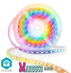 SmartLife Ledstrip WiFi, Afstandsbediening, Multicolor, 5 m, Minder dan 30 watt, Nieuw, Info@marbeco.nl, Nedis SmartLife