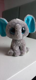 Schattige Pluche Olifant - Ty Beanie Boos, Ophalen of Verzenden, Zo goed als nieuw, Olifant