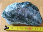 Rozenkristal 16cm en Fuchsiet 18 cm, Verzamelen, Ophalen of Verzenden, Mineraal