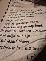 handdoek  voor mijn dochter Nieuw 29,95, Verzenden, Nieuw, Wit, Handdoek