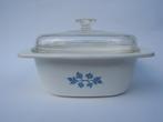 grote witte vintage pyroflam pan, oven schaal p-34-b glas, Huis en Inrichting, Ophalen of Verzenden, Zo goed als nieuw, Glas, Overige typen