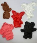 Bing koek uitstekers, Versiering, Heufs 3Design, Ophalen of Verzenden, Taarten of Cupcakes