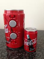 radio 2x Coca-Cola blikjes radio/wekkerklok., Audio, Tv en Foto, Ophalen, Zo goed als nieuw, Transistorradio