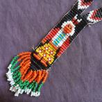 Tribal USA: Kralen Halsketting Indianen Noord Amerika 70's, Verzenden, Overige materialen