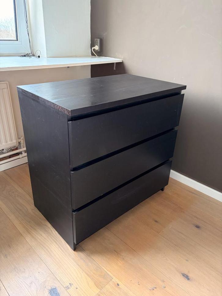 IKEA Malm Ladekastje, Huis en Inrichting, Kasten | Dressoirs, Zo goed als nieuw, 50 tot 100 cm, 25 tot 50 cm, Met lade(s), Overige materialen