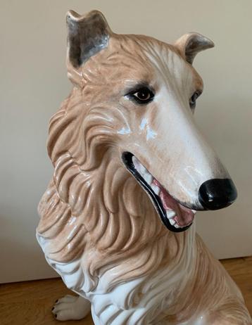 Groot vintage hondenbeeld Lassie beschikbaar voor biedingen