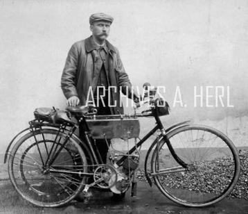 Terrot 225 motorcycle 1905 early foto beschikbaar voor biedingen
