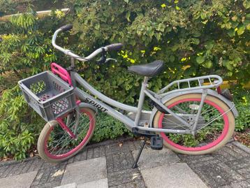 Spirit Cargo meisjes fiets 20 inch grijs roze beschikbaar voor biedingen