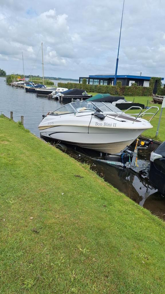 Console boot Beneteau 550 cabine met trailer LAATSTE WEEK, Watersport en Boten, Motorboten en Motorjachten, Zo goed als nieuw