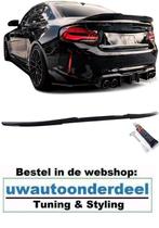 Achterklep Ducktale Spoiler Zwart Voor Bmw 2 Serie F22 Coupe, Verzenden, Automotive Parts, A.parts@hotmail.nl, Trasmolenlaan 12 3447 GZ Woerden