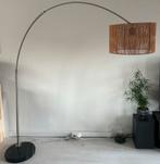 Booglamp met marmerlook voet, Huis en Inrichting, Lampen | Vloerlampen, Ophalen, Gebruikt, 150 tot 200 cm