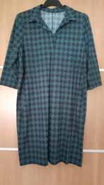 Koopje! Cadadía jurk travelstof pepita groen/donkerblauw XXL, Cadadía, Blauw, Maat 46/48 (XL) of groter, Ophalen of Verzenden