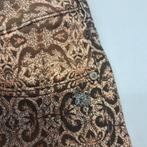 Maison Scotch shorts Botanic bruin barok print 29 M nr 49099, Maat 38/40 (M), ., Zo goed als nieuw, Maison Scotch