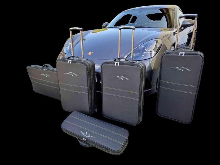 Roadsterbag kofferset Porsche Cayman 718, Auto diversen, Auto-accessoires, Nieuw, Verzenden