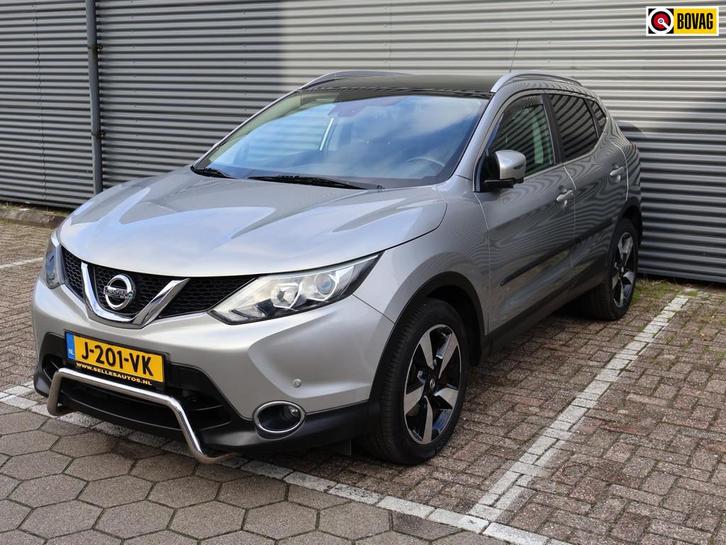 Nissan Qashqai 1.2 Tekna 360 camera Pano Keyless APK Trekhaa, Auto's, Nissan, Bedrijf, Te koop, Qashqai, 360° camera, ABS, Achteruitrijcamera