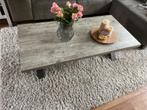 Salontafel met kruispoten, Huis en Inrichting, Tafels | Salontafels, Ophalen, 100 tot 150 cm, 50 tot 100 cm, Zo goed als nieuw