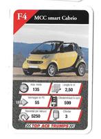 Kwartetkaart MMC Smart Cabrio, Ophalen of Verzenden, Zo goed als nieuw, Auto's
