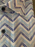 Overhemd maat M, Ophalen of Verzenden, Zo goed als nieuw, Blauw