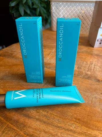 Moroccanoil Set: 2x Body Serum + Handcrème beschikbaar voor biedingen
