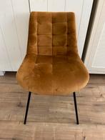 Xenos Okergele Stoel, Huis en Inrichting, Stoelen, Ophalen, Bruin, Zo goed als nieuw, Metaal