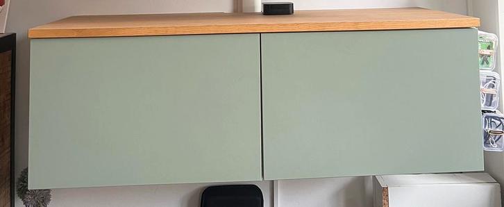 Besta ikea tv meubel excl. apparatuur etc(deuren vervangbaar, Huis en Inrichting, Kasten | Televisiemeubels, Gebruikt, Minder dan 100 cm