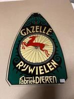 Aangeboden : 5 Rijwiel Glasreclame,s in Perfecte staat., Ophalen, Zo goed als nieuw, Reclamebord