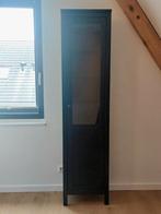IKEA Hemnes vitrinekast zwart, Ophalen, Minder dan 50 cm, Gebruikt, 150 tot 200 cm