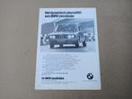 Reclame (uit oud tijdschrift) BMW E12/ 520 (1977), Verzamelen, Auto's, Gebruikt, Verzenden