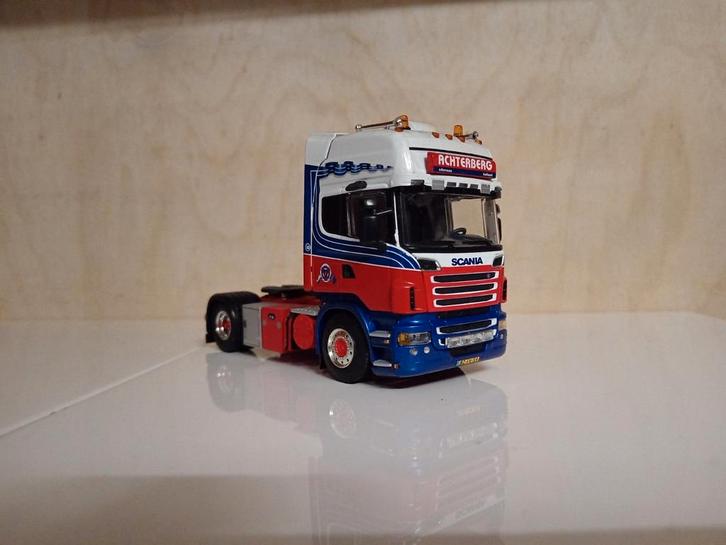Scania R Achterberg WSI, Hobby en Vrije tijd, Modelauto's | 1:50, Nieuw, Bus of Vrachtwagen, Wsi, Ophalen of Verzenden