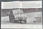 Suzuki Fronte 360 ( LC10 ) test in Autovisie 1969, Boeken, Auto's | Folders en Tijdschriften, Gelezen, Ophalen of Verzenden, Overige merken