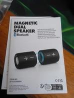Magnetische Dual Bluetooth Speaker - Nieuw!, Audio, Tv en Foto, Luidsprekers, Overige typen, Nieuw, Minder dan 60 watt, Ophalen