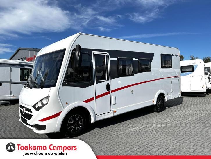 Sunlight I69L integraal/9-traps/2020/160pk/queensbed, Caravans en Kamperen, Campers, Bedrijf, tot en met 5, Integraal, Sunlight