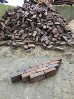 Stenen donkerbruin/rood/paars, Tuin en Terras, Gebruikt, Klinkers, Ophalen of Verzenden, 10 m² of meer