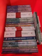 Partij van meer dan 50 originele Kia Werkplaatshandboeken, Ophalen