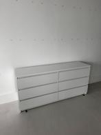 Ladekast | 2 x 3 lades | wit, Ophalen, 5 laden of meer, 150 tot 200 cm, Zo goed als nieuw