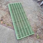 2x zwaar metalen gecoat deurrooster 120x45 en 100x40 cm, Ophalen, Gebruikt, 80 tot 100 cm, Overige typen