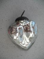 Antiek Crash Zilverkleur Mercury Glass Style  Hanger ( Hart), Ophalen, Zo goed als nieuw