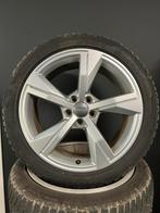 17 inch Originele Audi A1 velgen met winterbanden., Auto-onderdelen, Banden en Velgen, Ophalen, 215 mm, 17 inch, Winterbanden