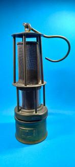 Originele koperen mijnwerkerslamp, Antiek en Kunst, Ophalen of Verzenden