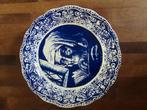 Delfts blauw wandbord, Ophalen of Verzenden