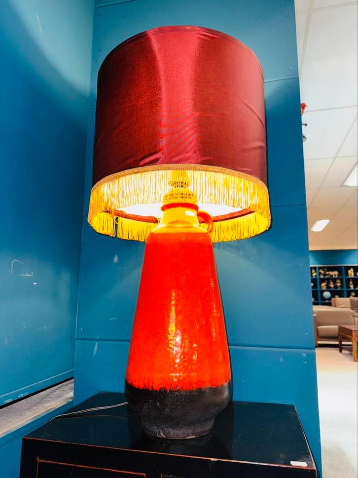 Vintage West Germany lamp vloerlamp, Huis en Inrichting, Lampen | Vloerlampen, Ophalen