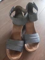 Rieker sandalen mooie kleur, blauw/grijs 37, Ophalen of Verzenden, Zo goed als nieuw, Blauw, Sandalen of Muiltjes
