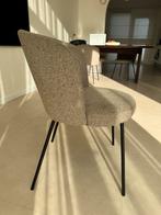 CASA bruin/beige eetkamer stoelen 4 stuks, Ophalen, Bruin