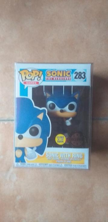 Gaming sonic the hedgehog gamestop exclusive glow funko pop  beschikbaar voor biedingen