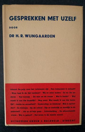 Dr H.R. Wijngaarden - Gesprekken met uzelf  beschikbaar voor biedingen