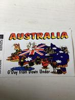 Sticker Australia/Australie, Verzenden, Zo goed als nieuw