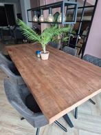 Mango houten eettafel zo goed als nieuw, Huis en Inrichting, Tafels | Eettafels, Ophalen, 200 cm of meer, 50 tot 100 cm, Zo goed als nieuw
